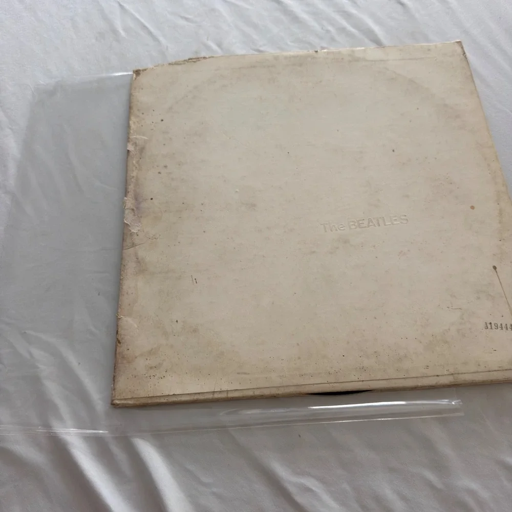 The Beatles White Album Vinyl LP 1968 Apple SWBO-101 Numbered A1944411 Stereo